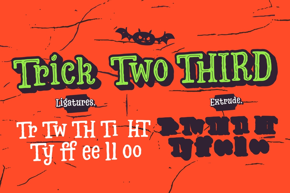 Hatter Halloween Regular Font preview